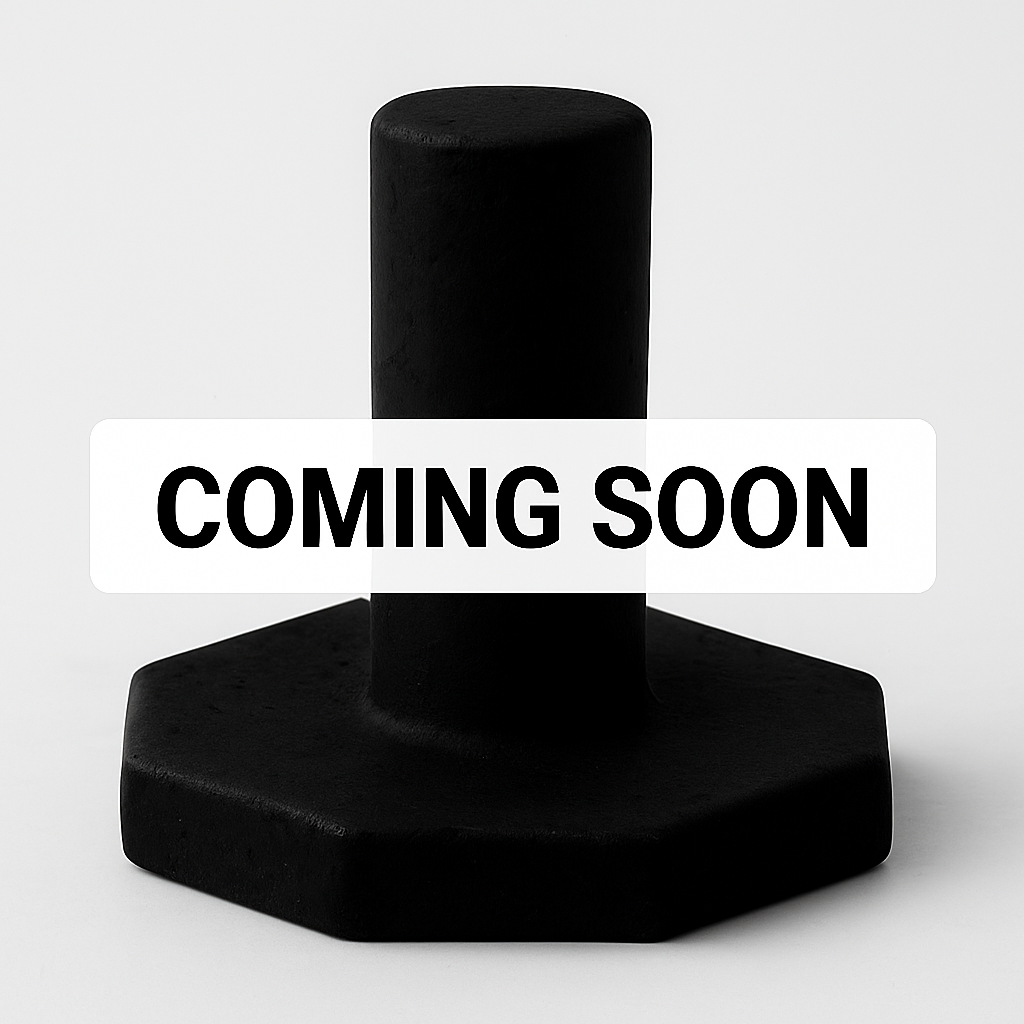 Large Hexagonal Frag Plugs – Black